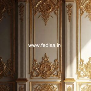 Wall Art Classic Style Plaster Of Paris Design For Bedroom No-7638
