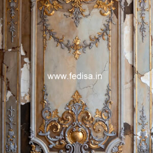 Antique Wall Design Bedroom Simple Ceiling Design No-7654