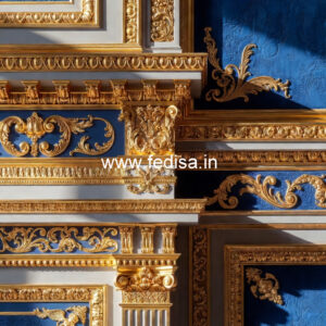 Hallway Wall Design Traditional Latest Modern 2 Ceiling Fan Pop Design No-7666