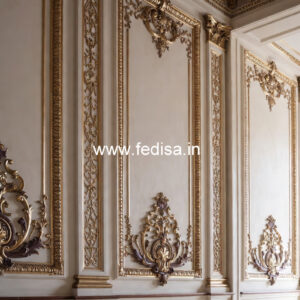 Decorative Wall Trims Single Layer False Ceiling Design No-7672