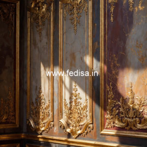 Baroque Wall Design Geometric Ceiling Design No-7690