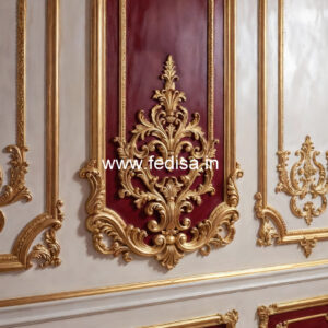 Wooden Wall Panel Design Pop Design For Concealed Light No-7693