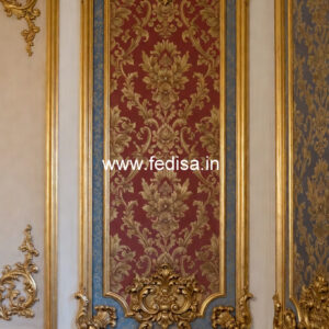 Plaster Wall Design House Ceiling Flower Design No-7698