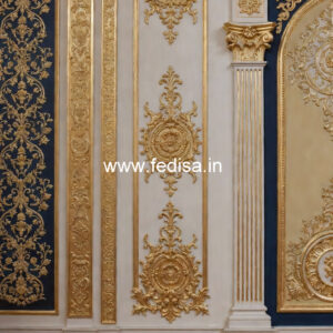 Luxury Wall Patterns Ceiling Fan Box Design No-7713