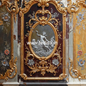 Royal Wall Design Ceiling Design In Cement No-7726