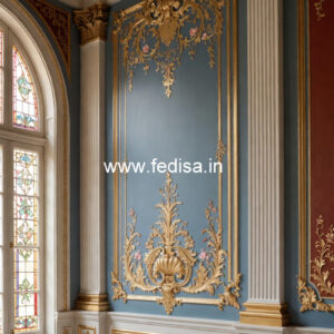 Heritage Wall Style Modern Office Ceiling Design No-7727