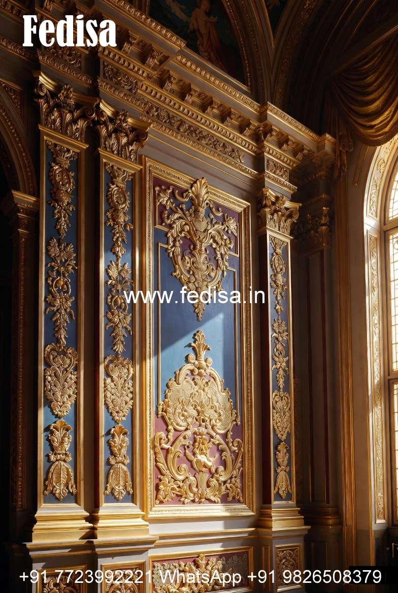 European Classic Wall Small Hall Ceiling Design No-7763