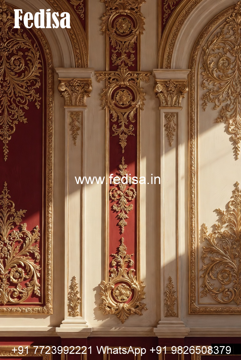 Heritage Wall Style False Ceiling Ke Design No-7765