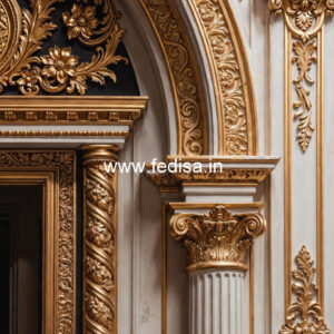 Stone Wall Cladding Fall Ceiling Design 2026 No-7776