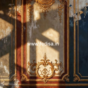 Classic Living Room Wall Design Designer Fans For Drawing Room No-7777