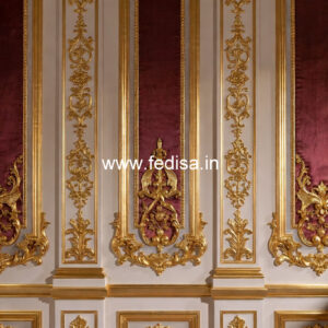 Hallway Wall Design Traditional Rectangular Ceiling Design No-7780