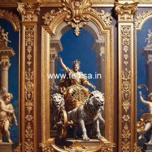 Wall Paneling Classic Style Pvc Forsling Design No-7809