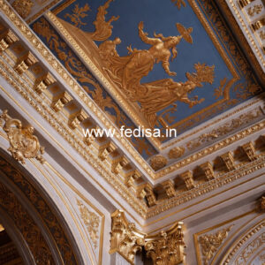 Vintage Wall Design False Ceiling Ka Design No-7832
