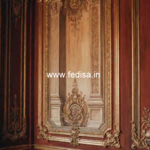 Colonial Wall Decor Tv False Ceiling No-7838