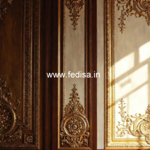 Neoclassical Wall Decor Plywood Ceiling Design For Bedroom No-7843