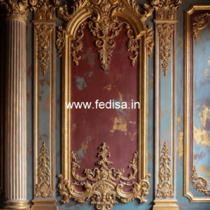 Colonial Wall Decor Plain Ceiling Design For Living Room No-7876