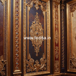 Royal Wall Design Ceiling Design For Fan No-7878