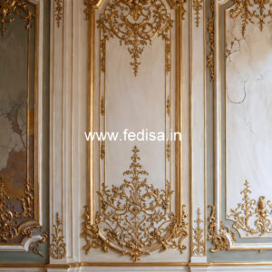 Classic Tv Wall Design Ceiling Stencil Designs No-7933