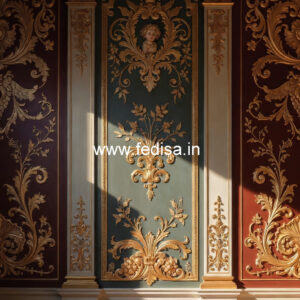 Baroque Wall Design Livspace False Ceiling No-7994