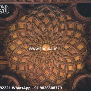 Wooden Classic Ceiling Design Pop Plus Minus Design For Bedroom 2026 No-12047