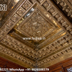 Wooden Classic Ceiling Design False Ceiling Design Flower No-12061