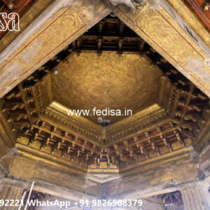 Wooden Classic Ceiling Design Pop Design For Bedroom Latest No-12072