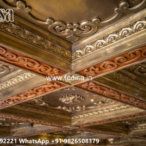 Wooden Classic Ceiling Design Best Design Of False Ceiling No-12104