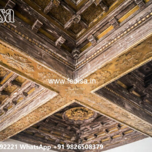 Wooden Classic Ceiling Design Pop Ceiling Design For Veranda No-12111