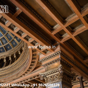 Wooden Classic Ceiling Design Room Ki Pop Design No-12116