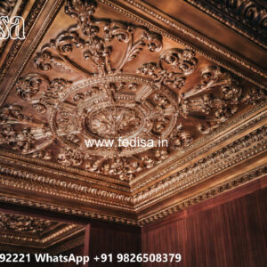 Wooden Classic Ceiling Design Pop Design For Kitchen 2026 No-12144