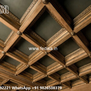 Wooden Classic Ceiling Design Pop Pop Ke Design No-12153