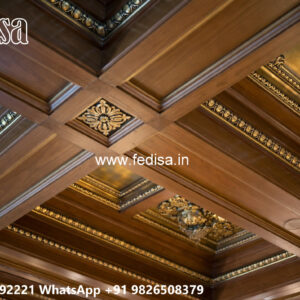 Wooden Classic Ceiling Design For Ceiling Ka Design Pop No-12162