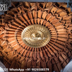 Wooden Classic Ceiling Design Pop Design For Small Area No-12165