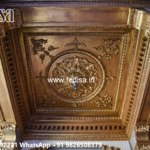 Wooden Classic Ceiling Design Simple False Ceiling Price No-12172