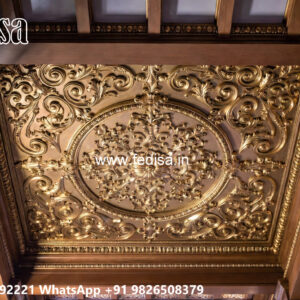 Wooden Classic Ceiling Design Fall Ceiling Ka Color No-12215