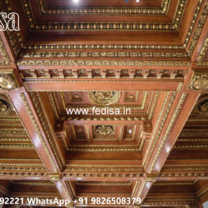 Wooden Classic Ceiling Design Kamre Ki Pop No-12231