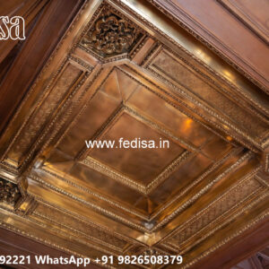Wooden Classic Ceiling Design Pop Patterns For Ceiling No-12273