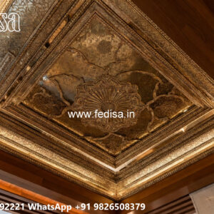 Wooden Classic Ceiling Design Pop False Ceiling Design Hall No-12277