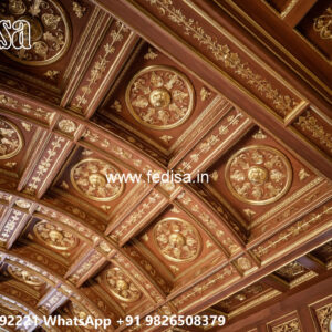 Wooden Classic Ceiling Design Chhath Ke Ceiling No-12304