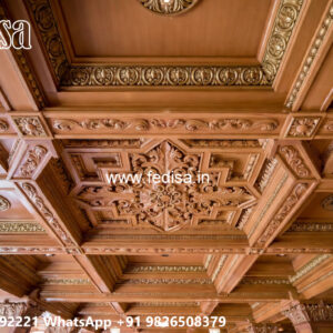 Wooden Classic Ceiling Design False Ceiling Design For Puja Room No-12328