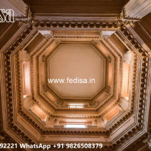 Wooden Classic Ceiling Design Interior Pop Ceiling Design No-12353