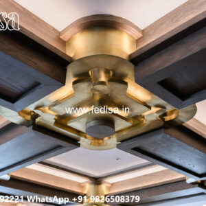Wooden Classic Ceiling Design Gypsum Ceiling Corner Design No-12366