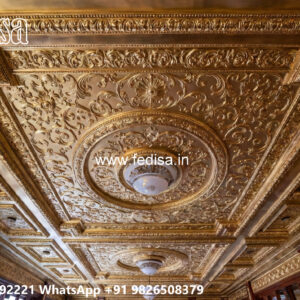 Wooden Classic Ceiling Design Hanging Pop Ceiling Design No-12380