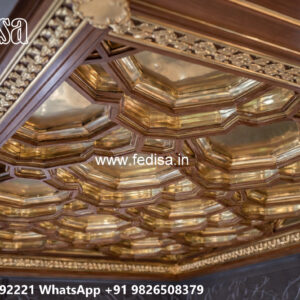 Wooden Classic Ceiling Design Pop Ceiling Design Bedroom 2026 No-12383