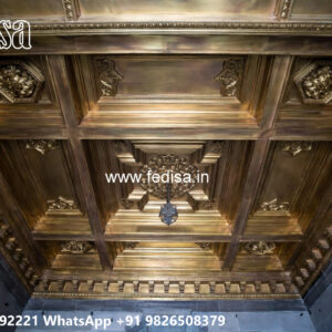 Wooden Classic Ceiling Design Pop Ke Fall Ceiling Ke Design No-12396