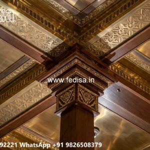 Wooden Classic Ceiling Design Pop Ceiling Simple No-12408