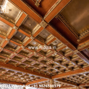 Wooden Classic Ceiling Design Ceiling Pop Ceiling No-12413