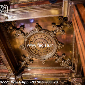 Wooden Classic Ceiling Design Pop Design On Beam No-12443