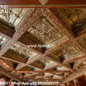 Wooden Classic Ceiling Design Saint Gobain Pop Design No-12464