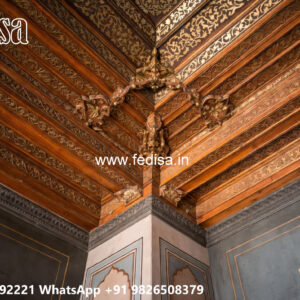 Wooden Classic Ceiling Design New Plus Minus Design No-12469